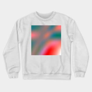 red green yellow abstract texture Crewneck Sweatshirt